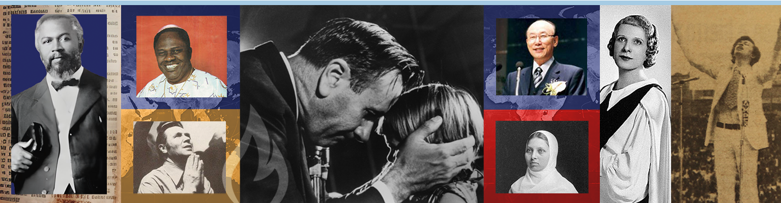 The image is a collage featuring several historical or notable figures arranged in a horizontal layout.